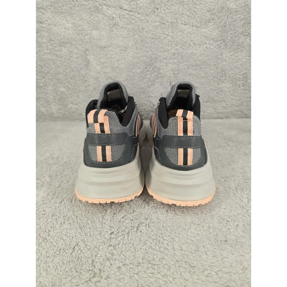 Adidas Shoes Womens Sz 10 Rockadia Trail Running Sneakers Gray Glow Pink EG2523